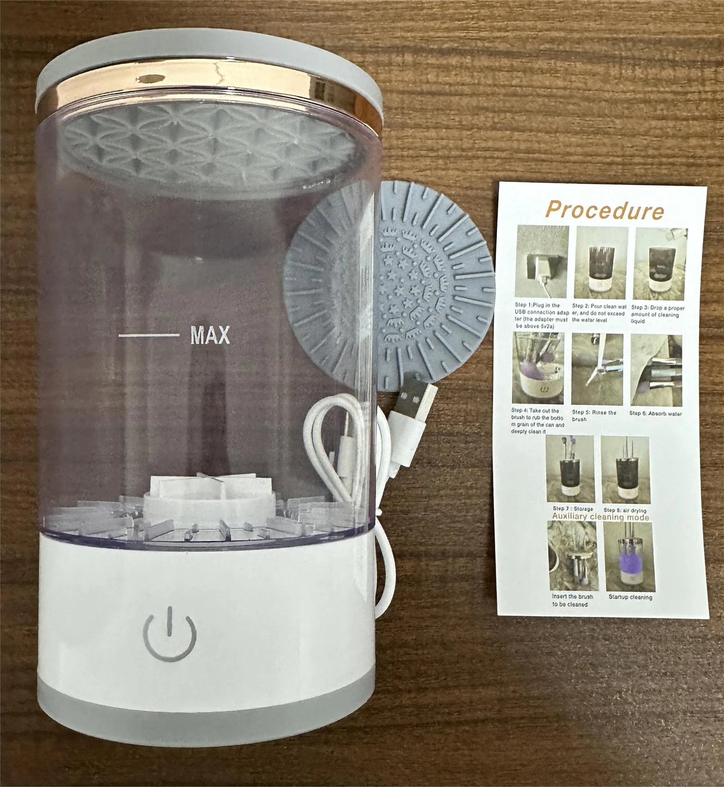 BlushPure™- Automatic Makeup Brush Cleaner & Dryer
